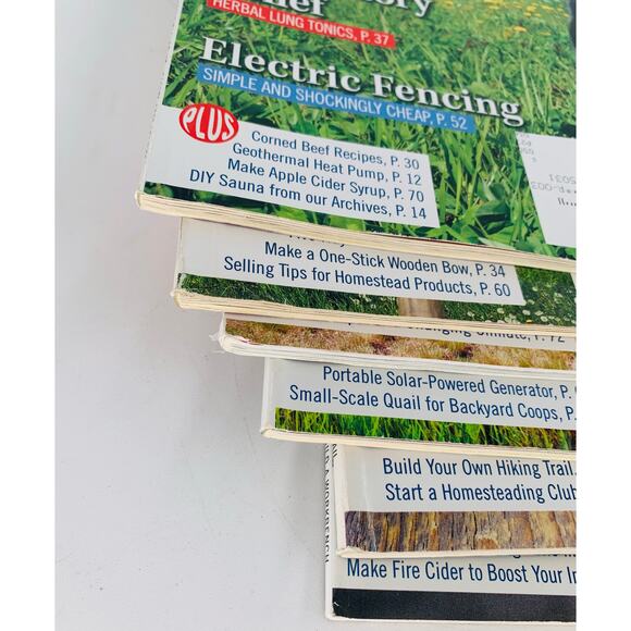 Mother Earth News Magazines 2020 Sustainable Living Homesteading Off Grid Garden - Picture 5 of 8